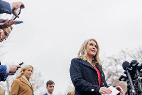 Karoline Leavitt Speaks To The Press - Washington