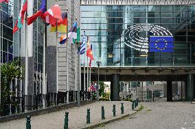 European Parliament Headquarters In Brussels