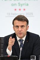 International Conference For Syria - Paris