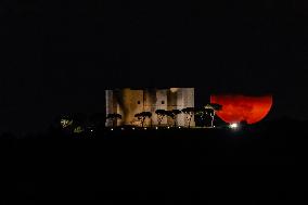 Full Moon At Castel Del Monte