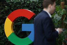Polish PM Donald Tusk And Google CEO Sundar Pichai Meeting In Warsaw