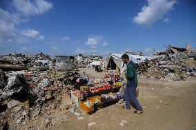 Destruction in Jabaliya Refugee Camp - Gaza