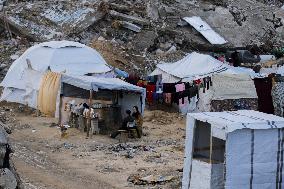 Destruction in Jabaliya Refugee Camp - Gaza