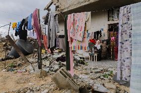 Destruction in Jabaliya Refugee Camp - Gaza