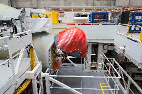 Eric Lombard Visits Airbus - Toulouse