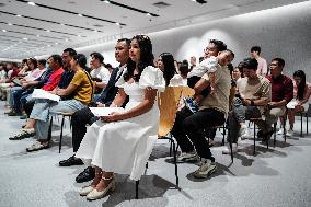 Marriage License Ceremony On Valentine's Day In Bangkok.