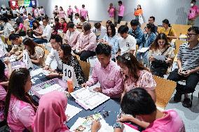 Marriage License Ceremony On Valentine's Day In Bangkok.