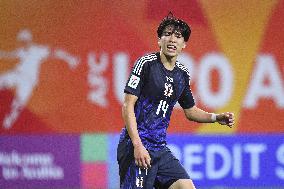 42nd Asian Under-20 Cup match Japan VS Thailand Second Half
