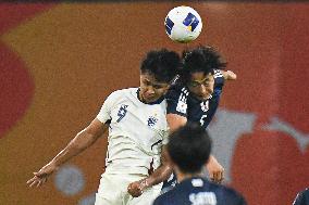 42nd Asian Under-20 Cup match Japan VS Thailand Second Half