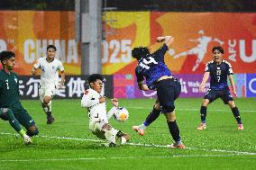 42nd Asian Under-20 Cup match Japan VS Thailand Second Half