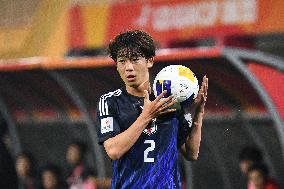 42nd Asian Under-20 Cup match Japan VS Thailand Second Half