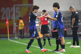 42nd Asian Under-20 Cup match Japan VS Thailand Second Half