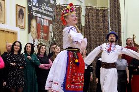 Rehearsal of Veryovka Ukrainian National Folk Choir in Kyiv