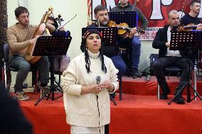 Rehearsal of Veryovka Ukrainian National Folk Choir in Kyiv