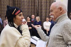 Rehearsal of Veryovka Ukrainian National Folk Choir in Kyiv