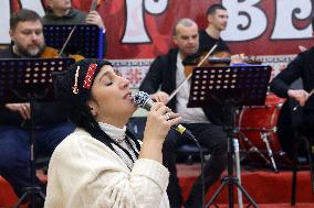 Rehearsal of Veryovka Ukrainian National Folk Choir in Kyiv