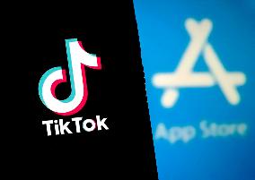Illustration TikTok App Store