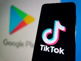 Illustration TikTok App Store