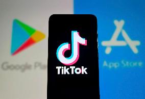 Illustration TikTok App Store
