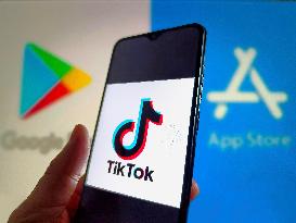 Illustration TikTok App Store