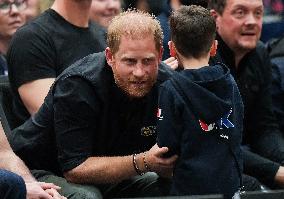 Prince Harry At Invictus Games Vancouver Whistler 2025 - Canada