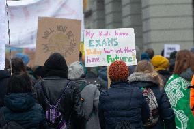 Fridays For Future Climate Demo In Bonn