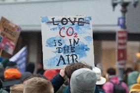 Fridays For Future Climate Demo In Bonn