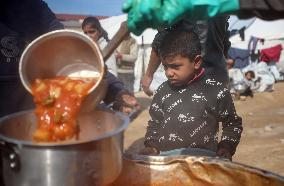 Humanitarian Aid In Gaza, Palestine