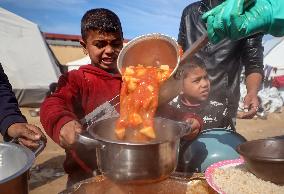 Humanitarian Aid In Gaza, Palestine