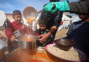 Humanitarian Aid In Gaza, Palestine