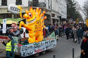 Fridays For Future Climate Demo In Bonn