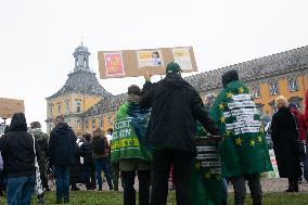 Fridays For Future Climate Demo In Bonn