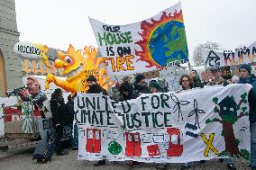 Fridays For Future Climate Demo In Bonn