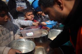 Humanitarian Aid In Gaza, Palestine