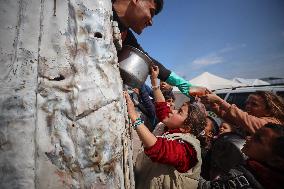 Humanitarian Aid In Gaza, Palestine