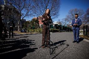 DC: Agriculture Secretary Booke Rollins at the White House