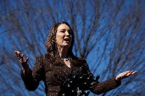 DC: Agriculture Secretary Booke Rollins at the White House