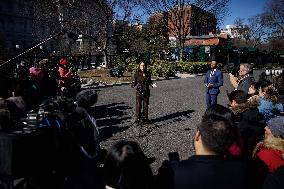 DC: Agriculture Secretary Booke Rollins at the White House