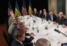 Meeting of Ukrainian and US delegation in Munich