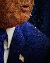 DC: U.S. President Trump Signs Executive Orders in the Oval Office