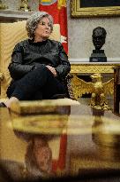 DC: U.S. President Trump Signs Executive Orders in the Oval Office