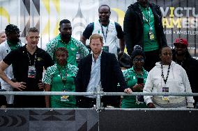 Prince Harry at 2025 Invictus Games Swimming Event