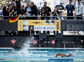 Prince Harry at 2025 Invictus Games Swimming Event