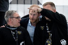 Prince Harry at 2025 Invictus Games Swimming Event