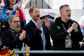 Prince Harry at 2025 Invictus Games Swimming Event