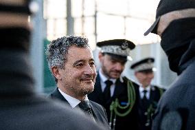 Visit of Minister Gérald Darmanin to Arles Central Prison