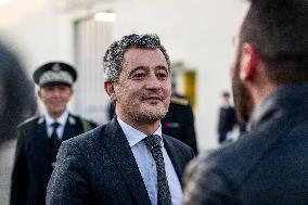 Visit of Minister Gérald Darmanin to Arles Central Prison