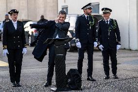 Visit of Minister Gérald Darmanin to Arles Central Prison