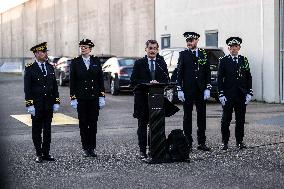 Visit of Minister Gérald Darmanin to Arles Central Prison