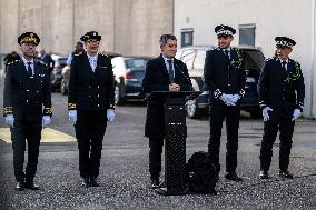 Visit of Minister Gérald Darmanin to Arles Central Prison